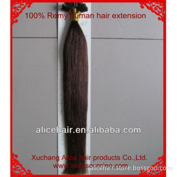 Wholesale price remy full head u tip hair extension